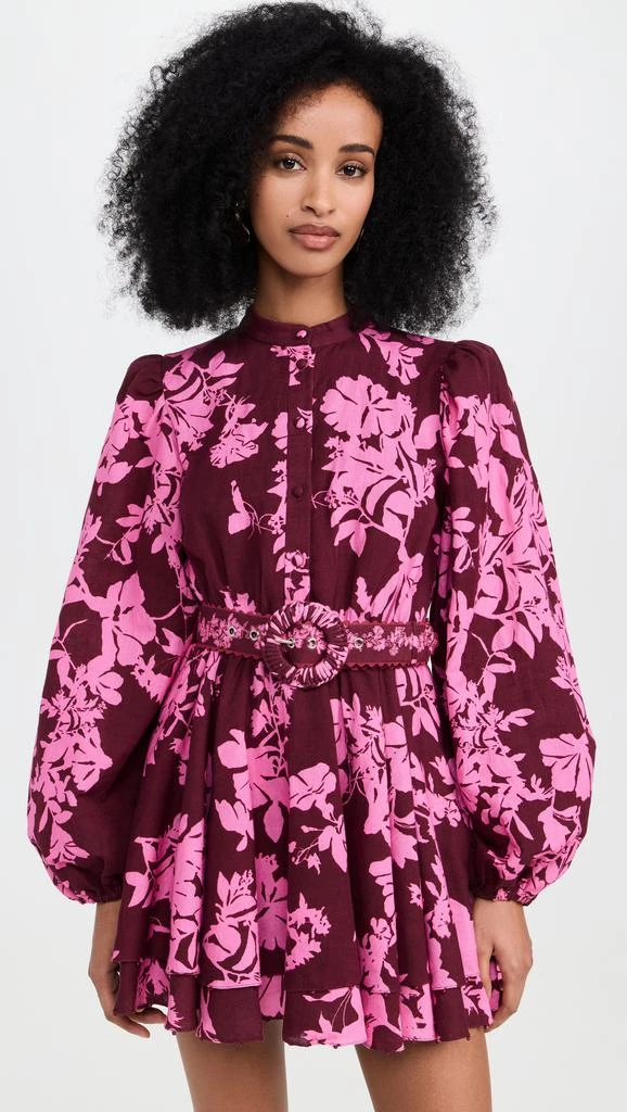 Hemant and Nandita Short Dress With Belt 6