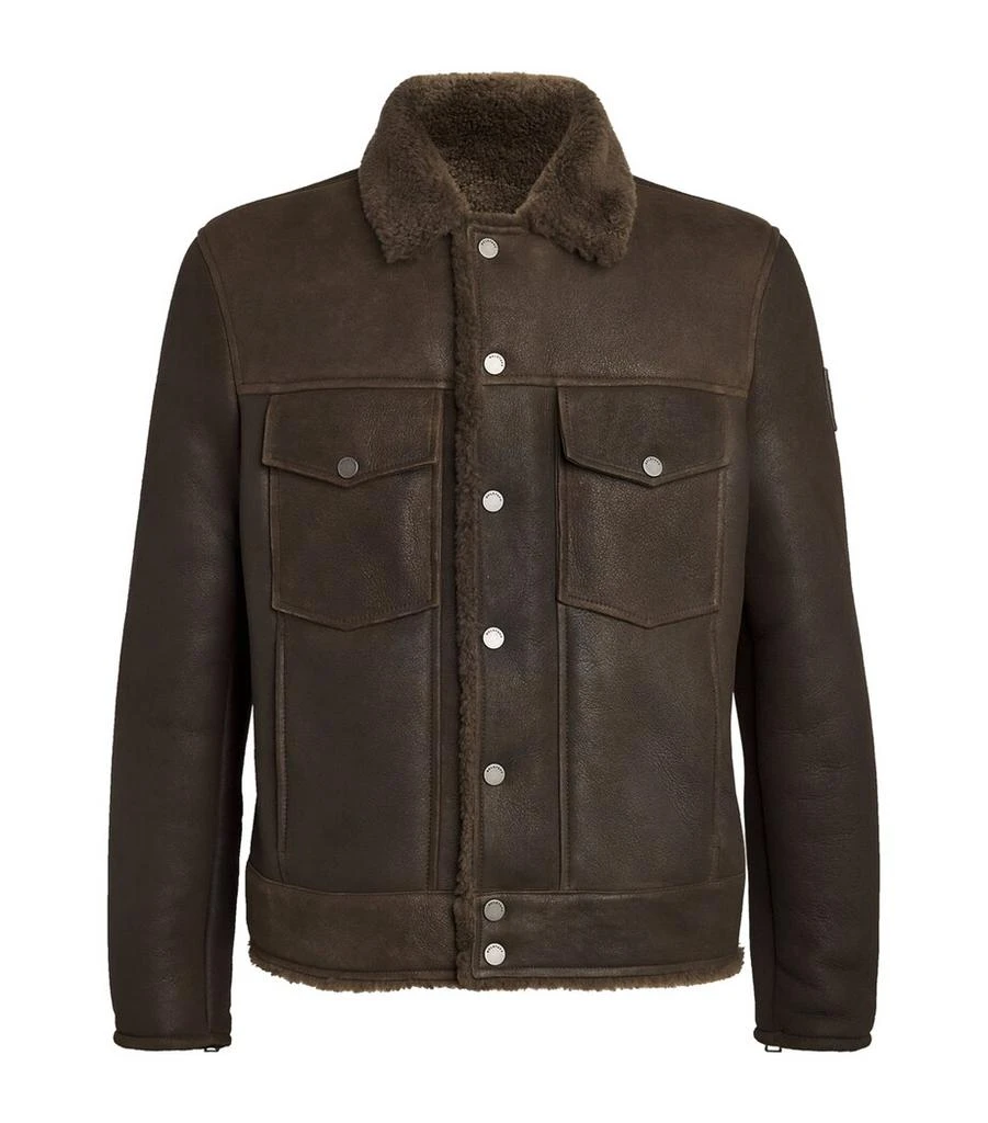 BELSTAFF Merino Shearling Piston Jacket 1