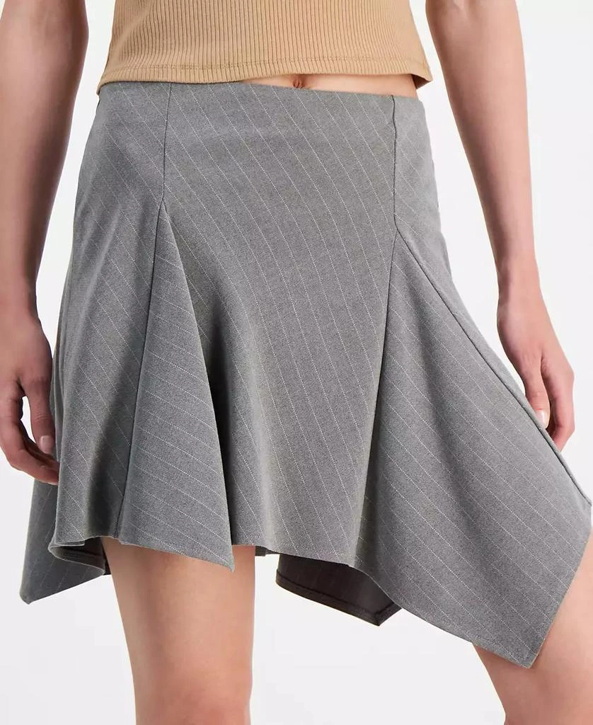 Ultra Flirt Juniors' Asymmetric-Pleat Side-Zip Skirt 3