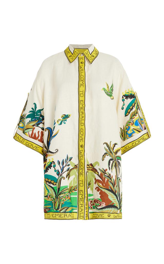 ALÉMAIS ALÃMAIS - Day Dream Linen Shirt - Multi - AU 10 - Moda Operandi