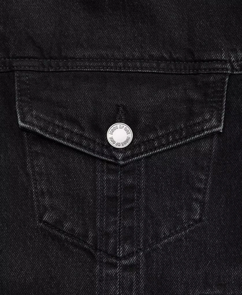 Mode of One Men's Regular-Fit Denim Trucker Jacket, Created for Macy's 5