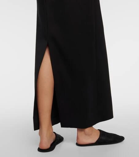 The Row Ward wool and silk maxi dress 5