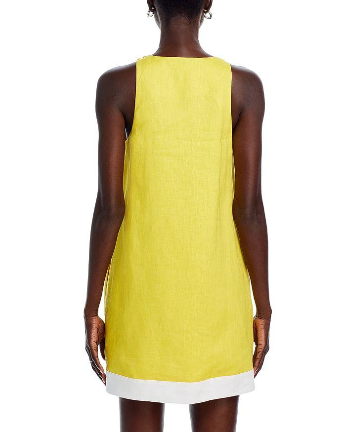 Staud Allori Linen Mini Dress 4