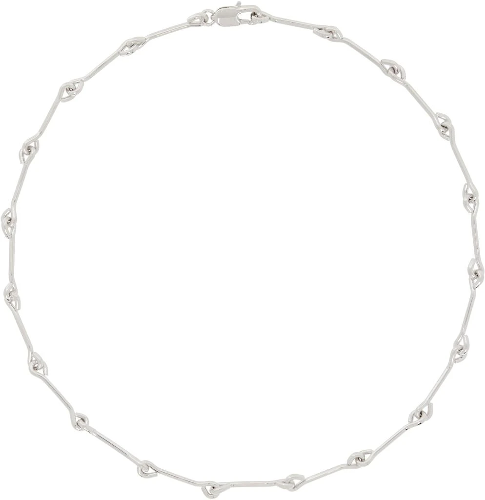Laura Lombardi Silver Treccia Necklace 1