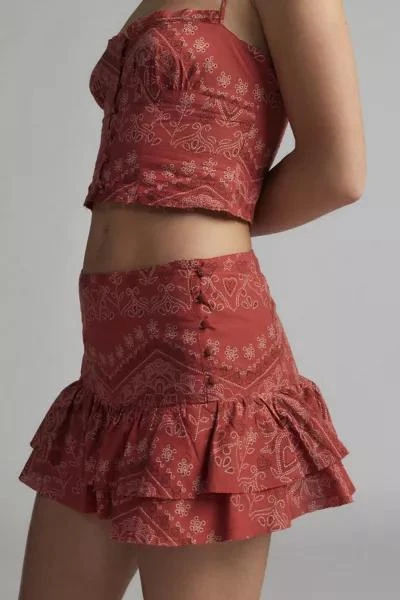 Kimchi Blue Kimchi Blue Eloise Crop Top & Mini Skirt Set 4