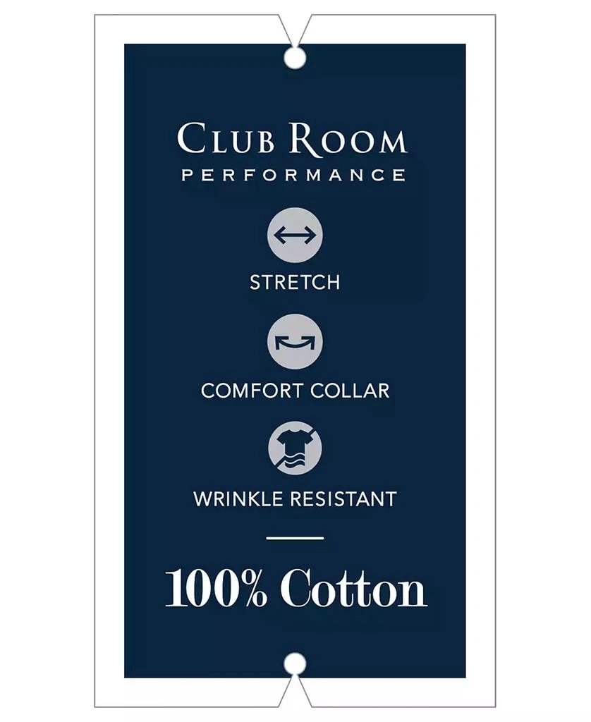 Club Room Men's Regular Fit Pinpoint Dress Shirt, Created for Macy's 8