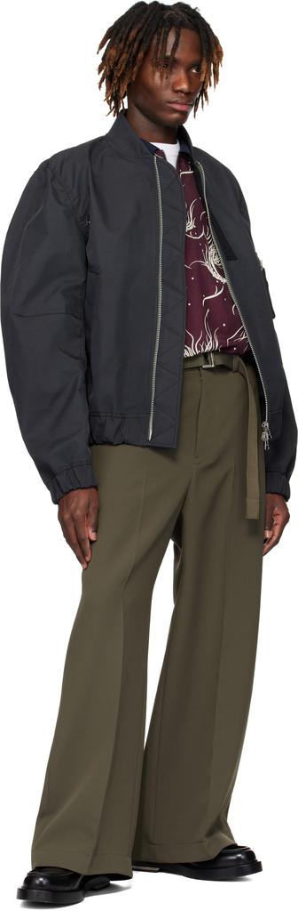Black 3 Layer Bonding Bomber Jacket – On Sale Now with Up to 70