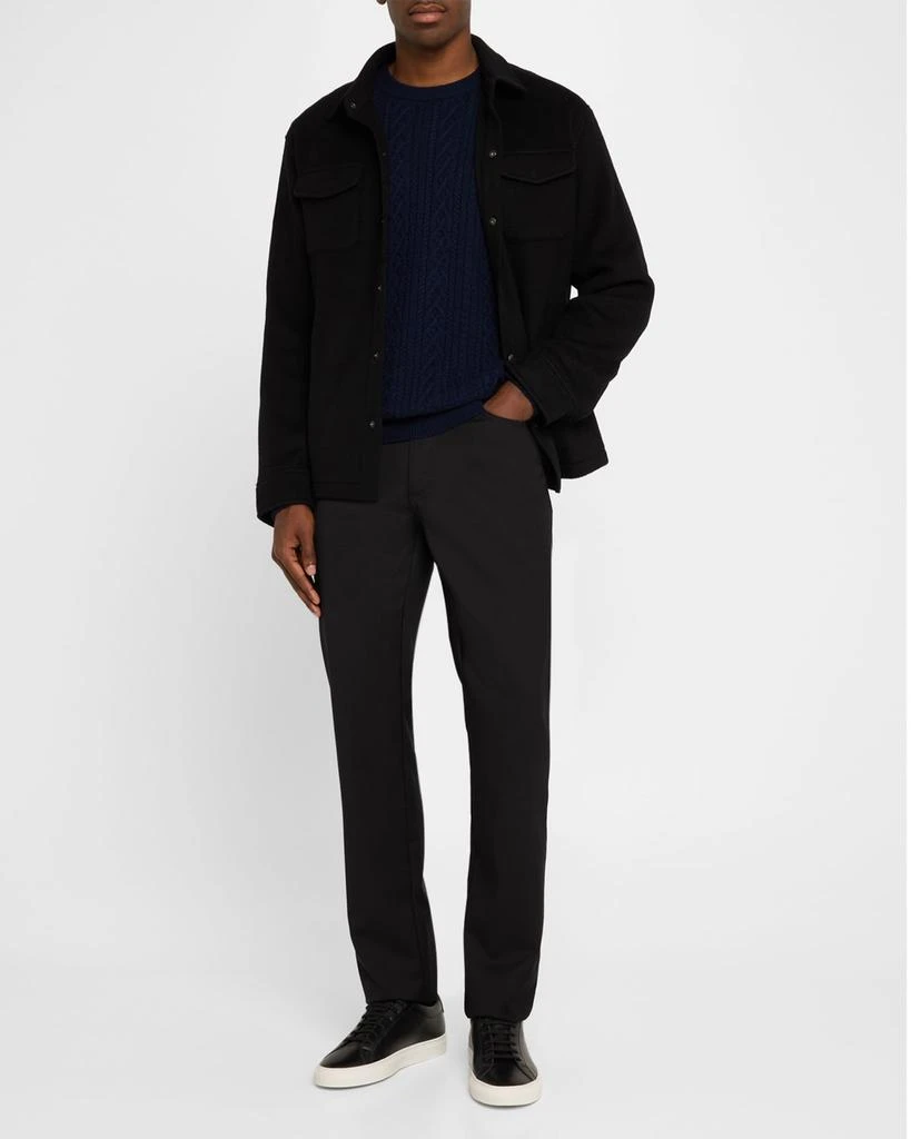 Peter Millar Men's Crown Flex Wool Fleece Shirt Jacket 2