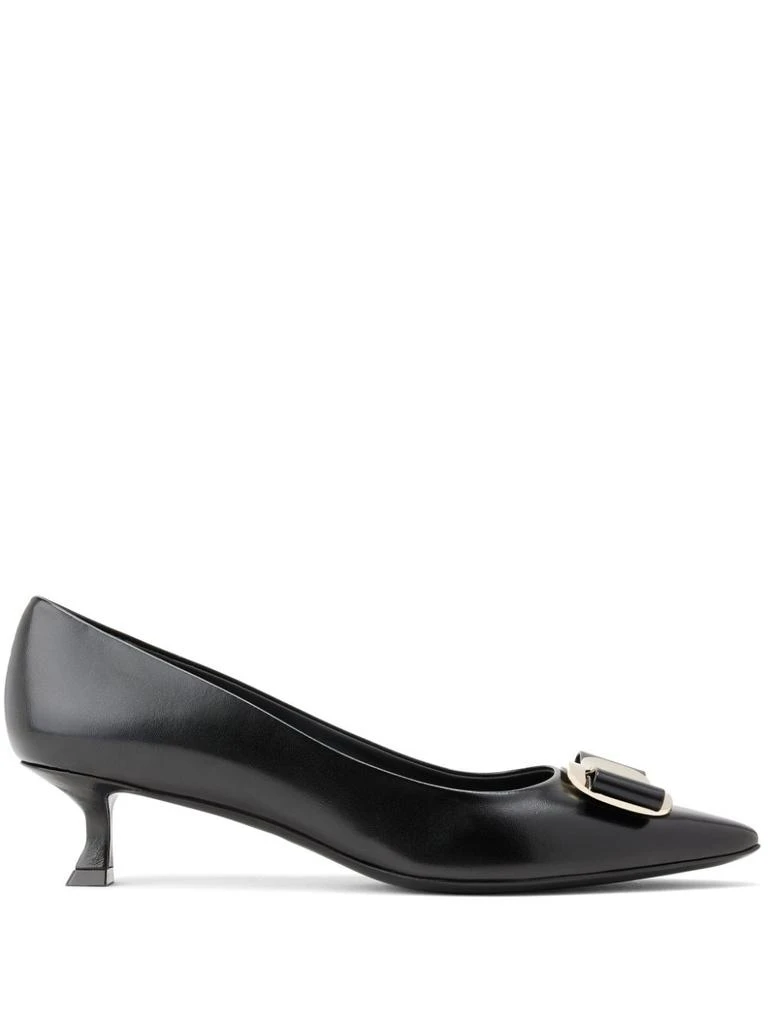 Ferragamo FERRAGAMO - Vara Leather Pumps 1