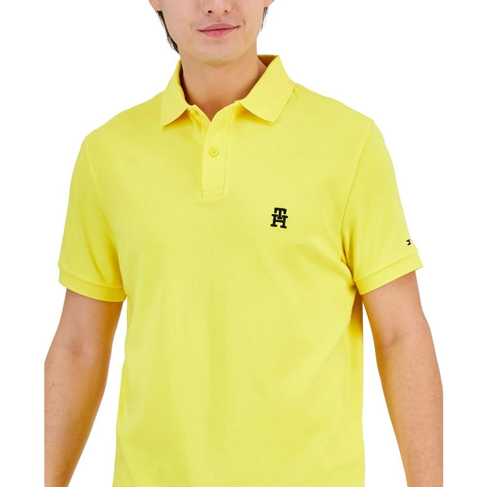 Tommy Hilfiger Classic Fit Short-Sleeve Bubble Stitch Polo Shirt 3