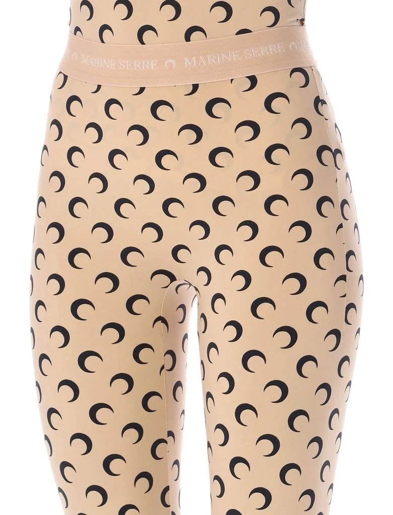 MARINE SERRE Marine Serre Moon Printed Skinny-Cut Leggings 3