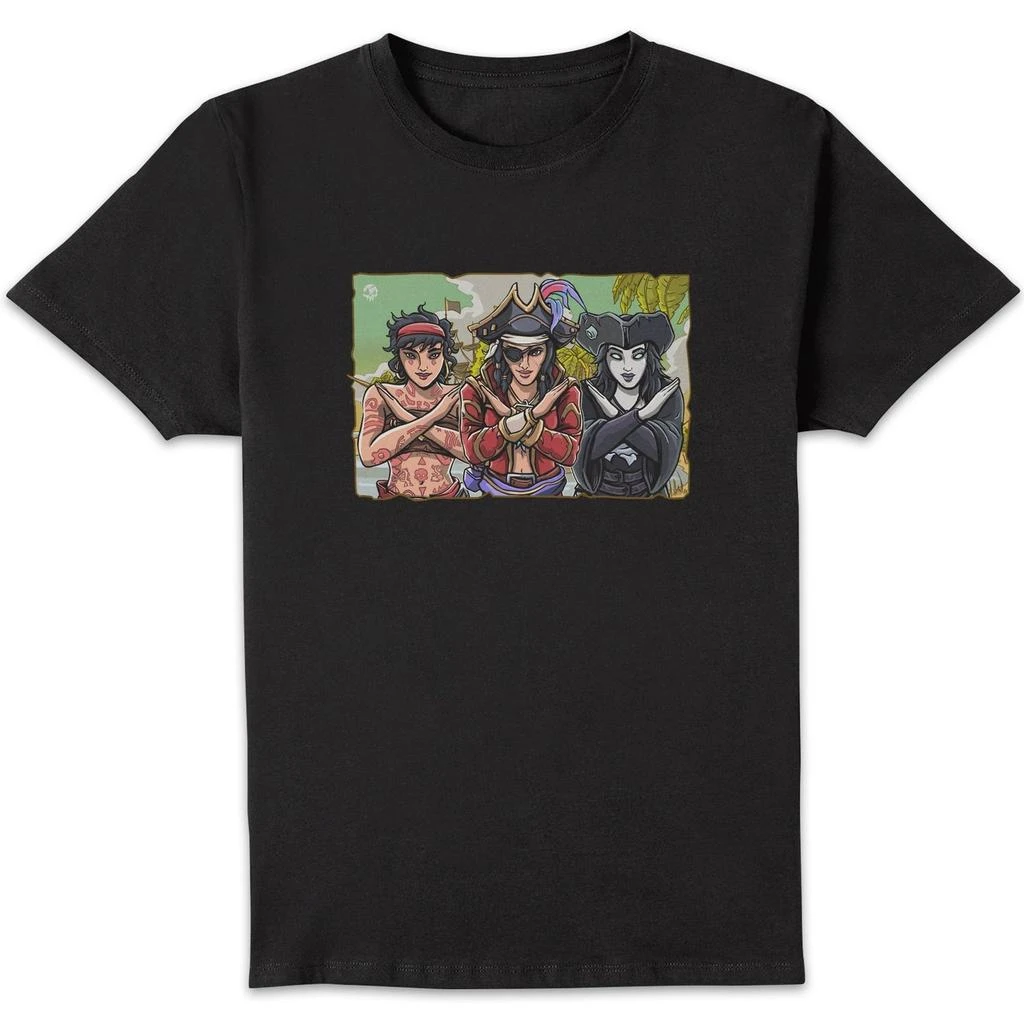 undefined Sea Of Thieves International Women's Day Unisex T-Shirt - Black 1