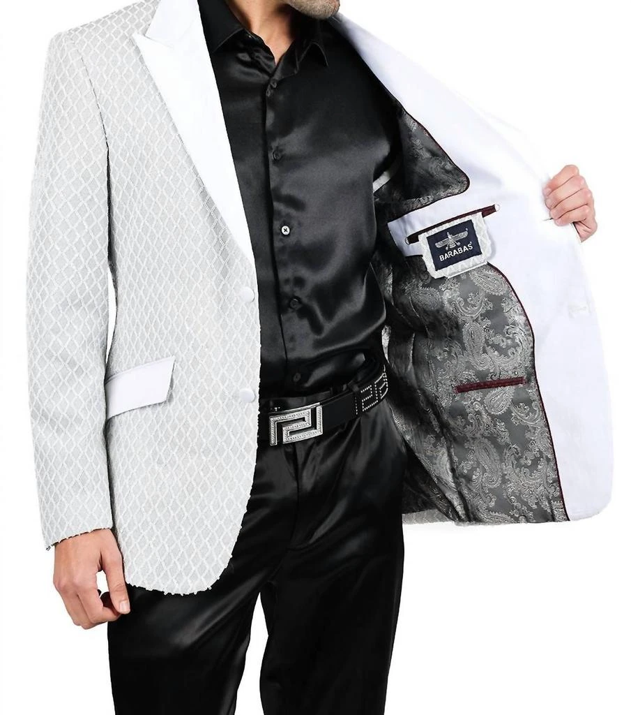 BARABAS All The Men Blazer In White