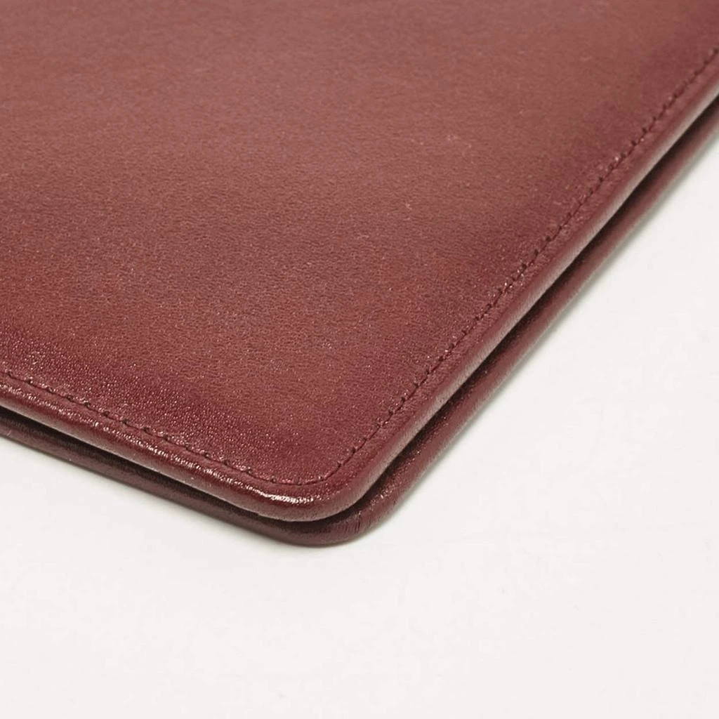 Cartier Cartier Red Leather Must de Cartier Bifold Long Wallet 11