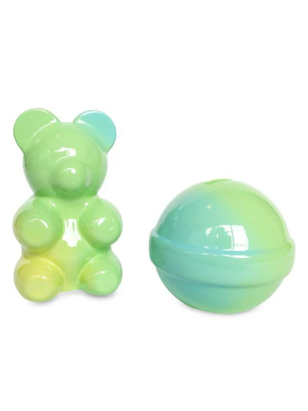 by robynblair Kid's 2-Piece Ombré Candy Piggy Bank Set 1
