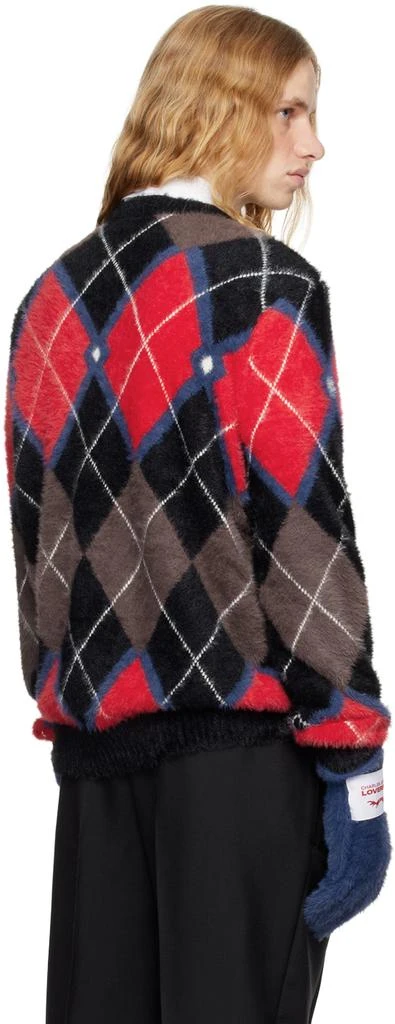 Charles Jeffrey Loverboy Multicolor Fluffy Gloves Sweater 3