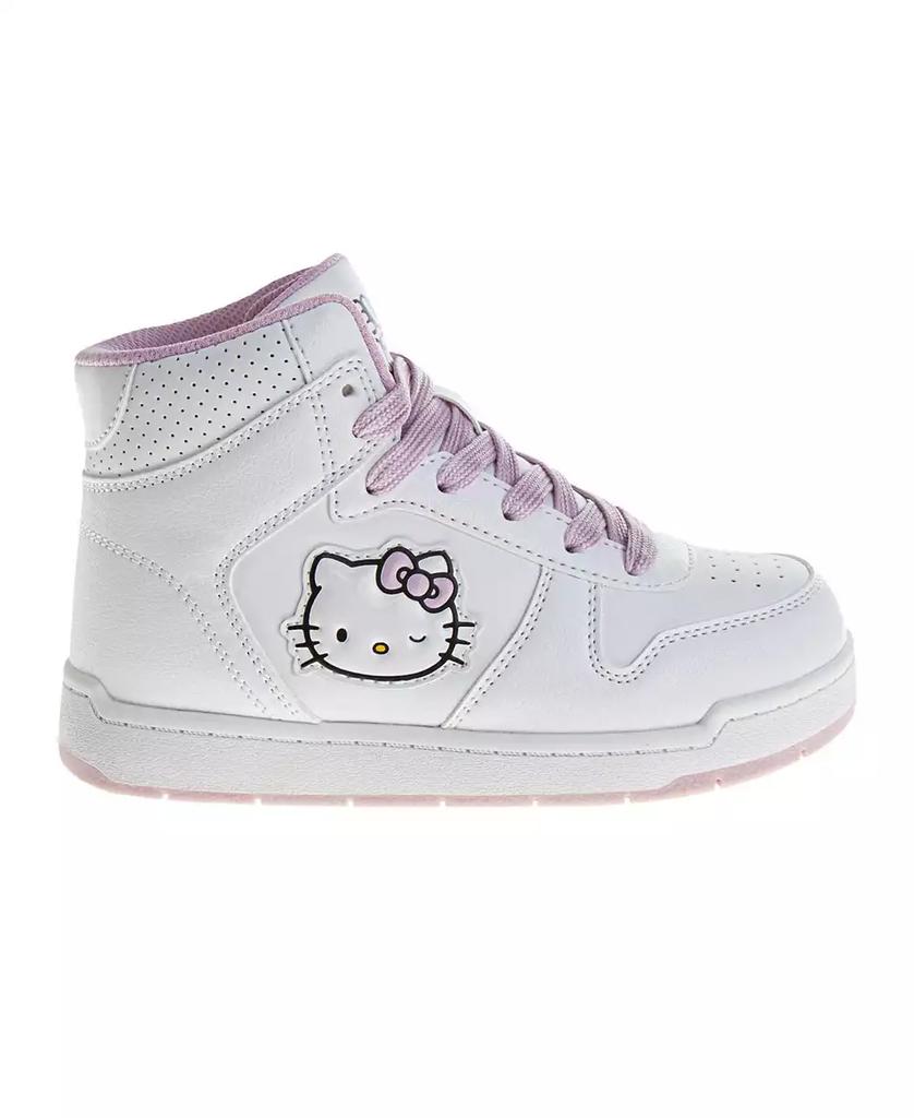 Hello Kitty Little and Big Girls Lace Up High Top Sneakers