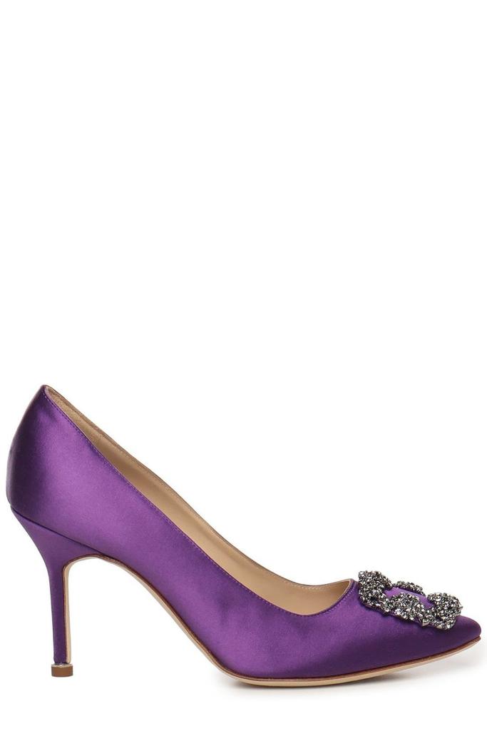 Manolo Blahnik Manolo Blahnik Hangisi Pointed-Toe Pumps