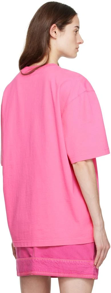 Jacquemus Pink 'Le T-Shirt Soleil' T-Shirt 3