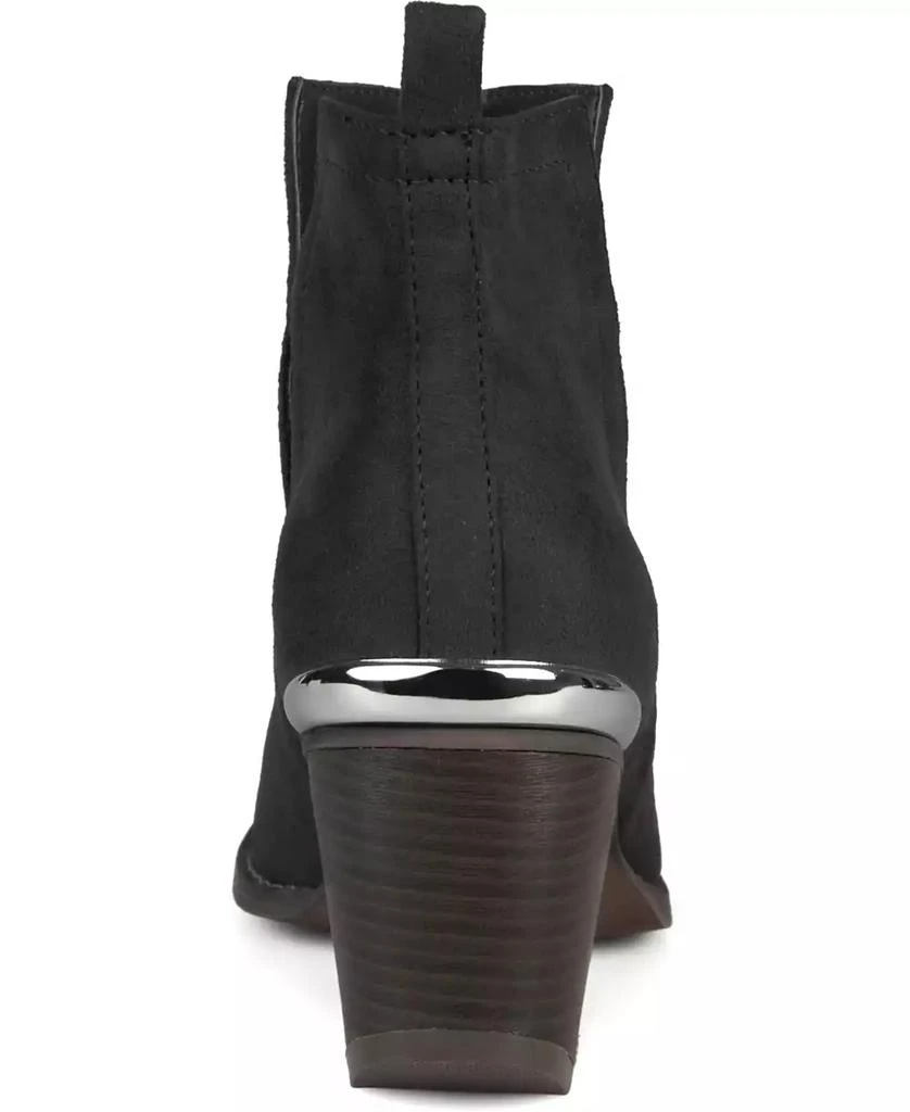 Journee Collection Women's Issla Block Heel Western Booties 9