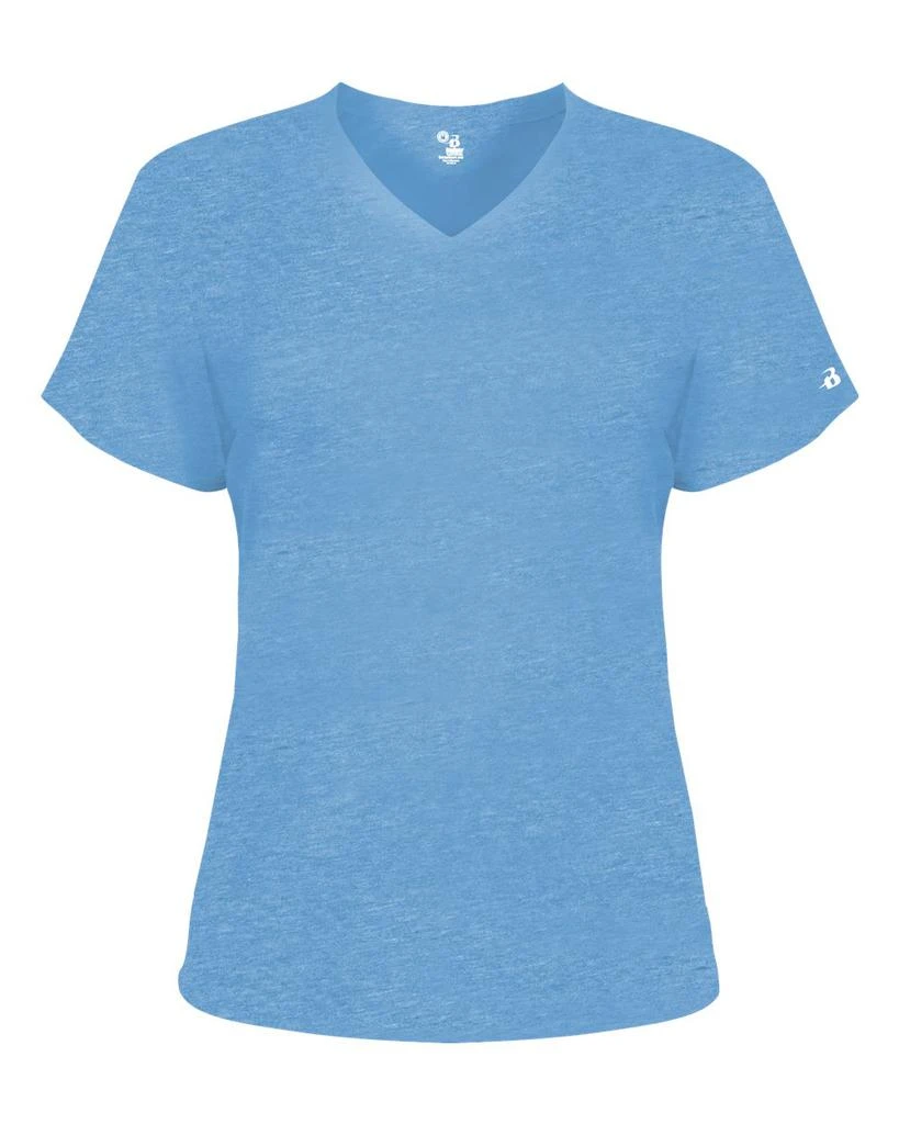 Badger Women’s Triblend Performance V-Neck Short Sleeve T-Shirt 10