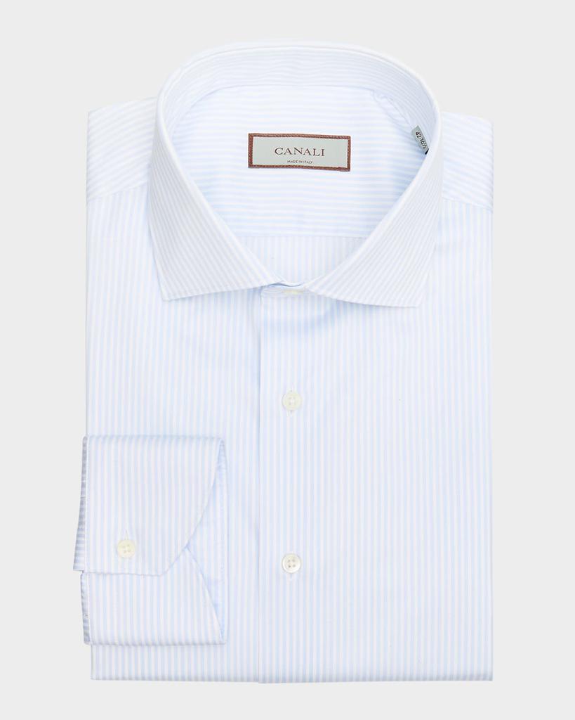 Canali Men's Pinstripe Long-Sleeve Shirt