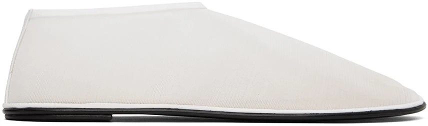 The Row White Sock Slippers 1