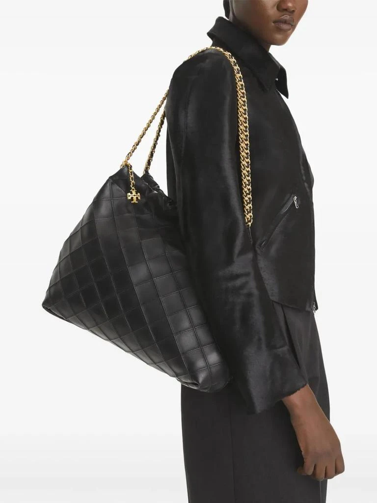 Tory Burch FLEMING LEATHER HOBO BAG 2