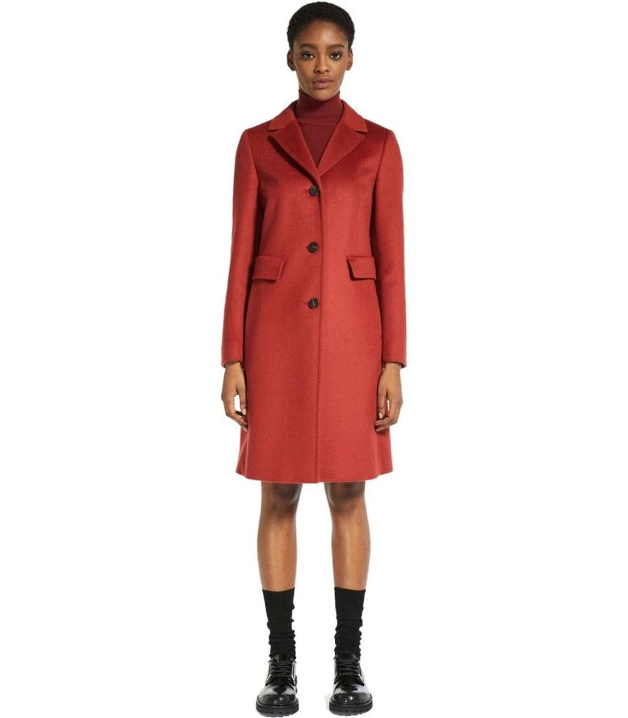 Weekend Max Mara Weekend Max Mara Tevere Red Coat 5