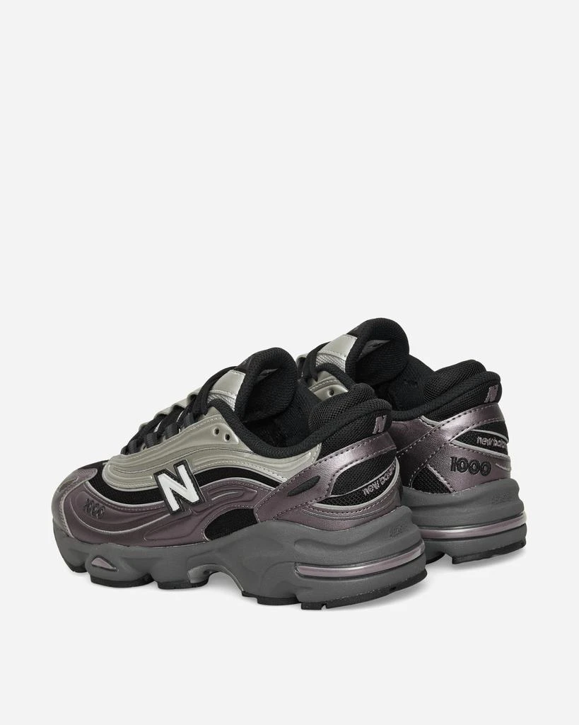 New Balance 1000 Sneakers Dark Ice Wine / Silver Metallic 4
