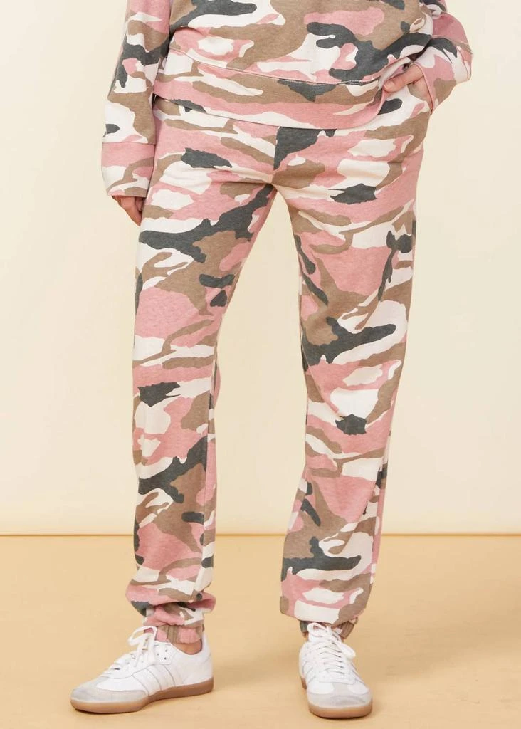 Monrow Monrow - Camo Oversized Sweatpants 1