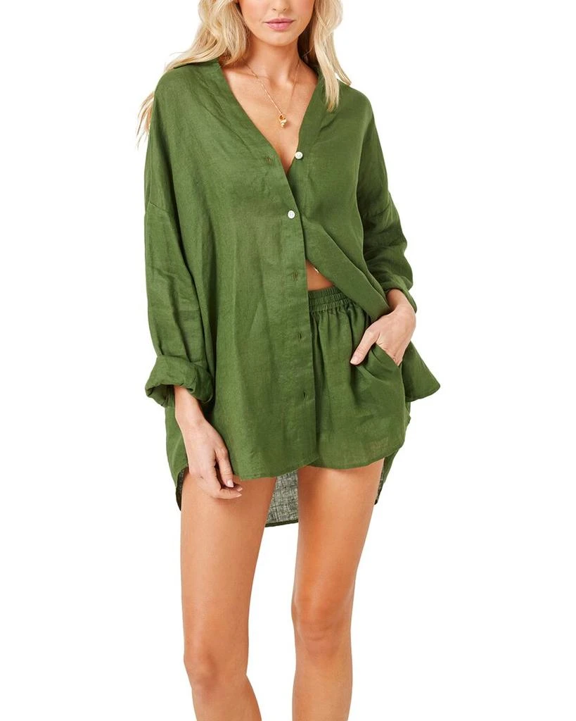 L*Space L*Space Rio Linen Short 1