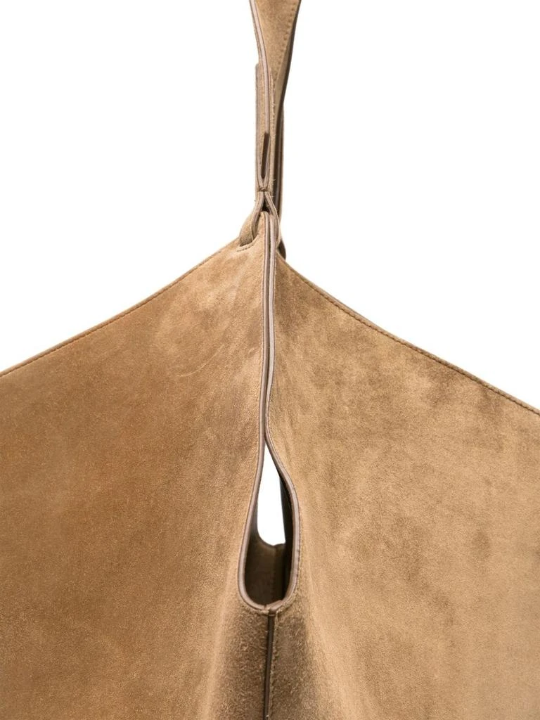 Khaite KHAITE - Lotus Medium Leather Shoulder Bag 4
