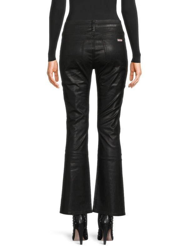 Hudson Blair High Rise Coated Bootcut Jeans 2