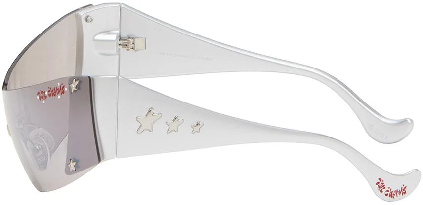 Le Specs Silver Ian Charms Edition I Am A Rich Man Sunglasses 3