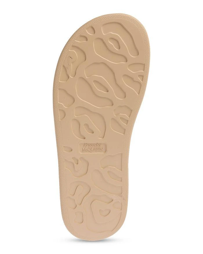 Alexander McQueen Women's Buckled Slide Sandals 7