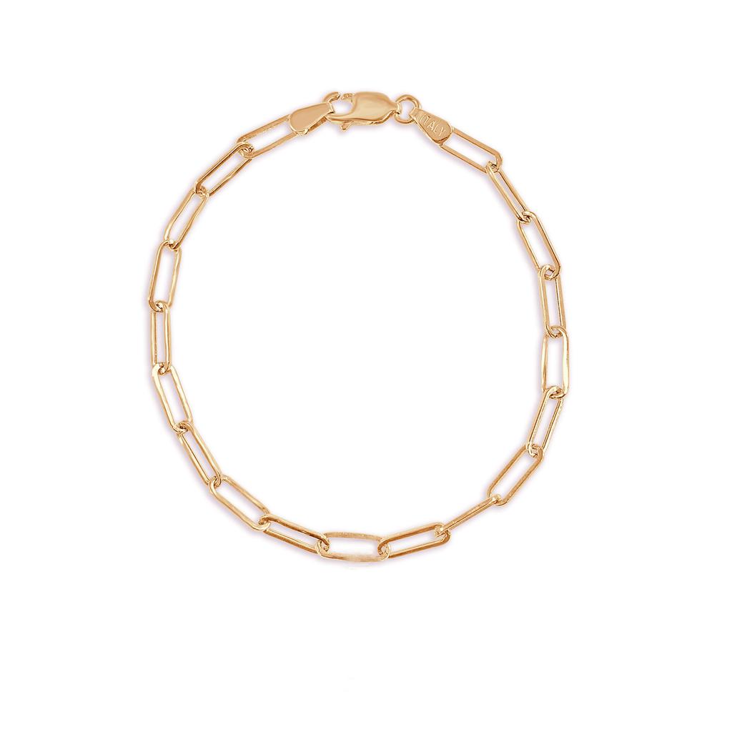 Sabrina Designs 14k Gold Paperclip Link Bracelet