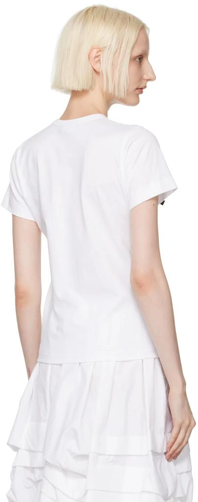 Comme des Garcons White Ribbon T-Shirt 3