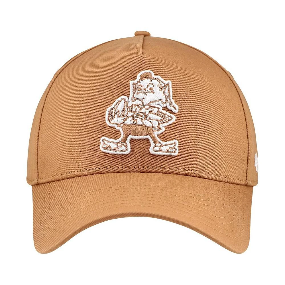 '47 Brand Men's Tan Cleveland Browns Ballpark MVP Adjustable Hat 2