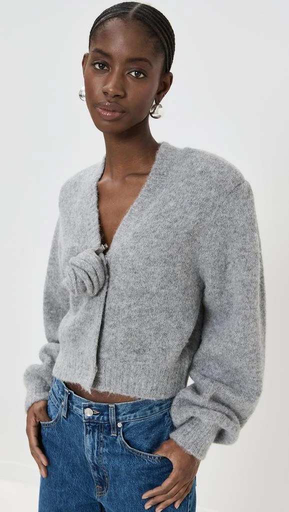 ROTATE Birger Christensen Knit Cropped Cardigan 6