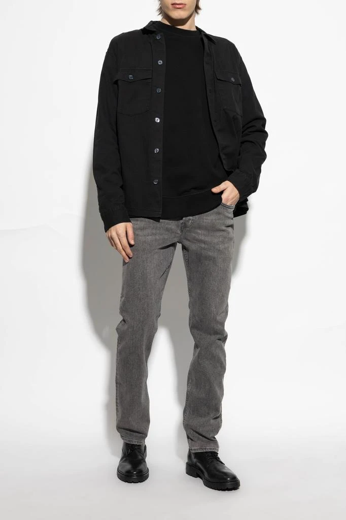 ALL SAINTS ‘Raven’ sweatshirt with logo 2