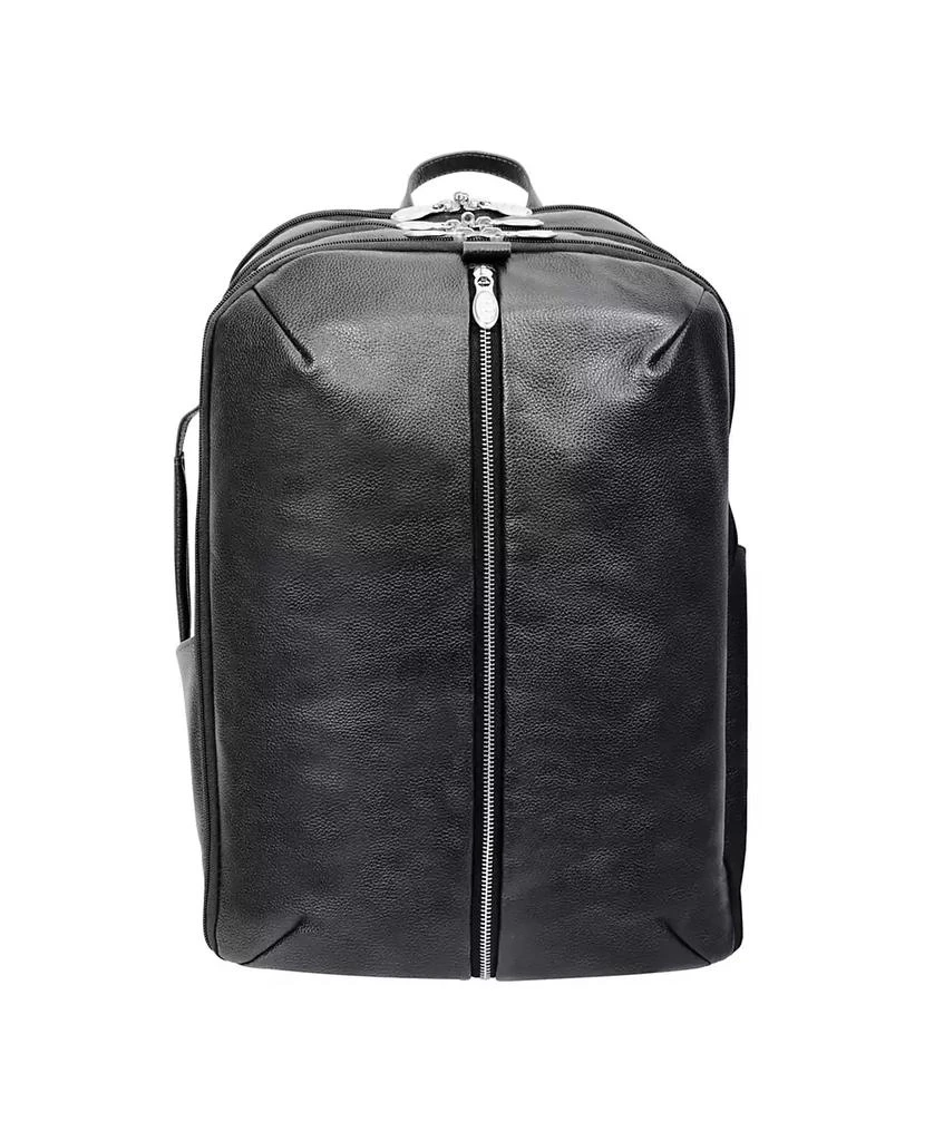 McKlein Englewood 17" Triple Compartment Laptop Tablet Weekend Backpack 3