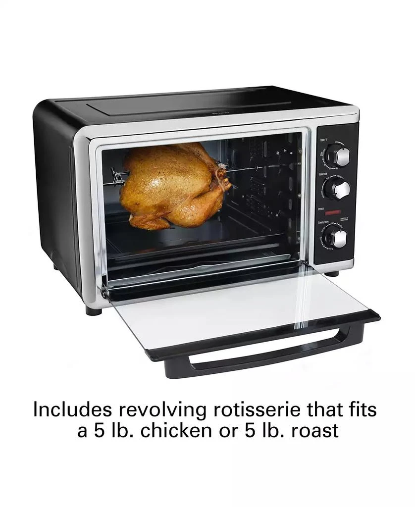 Hamilton Beach Countertop Oven with Convection & Rotisserie - 31105D 3