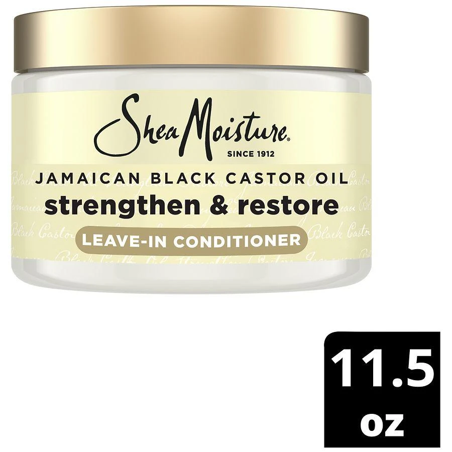 SheaMoisture Jamaican Black Castor Oil Strengthen & Restore Leave In Conditioner 100% Pure Jamaican Black Castor Oil 7