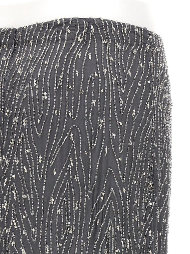 P.A.R.O.S.H. P.A.R.O.S.H. Sequin Embellished Midi Skirt 4
