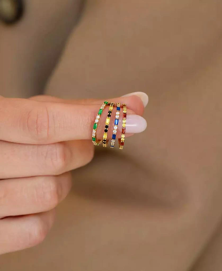 Girls Crew Harry Potter Hufflepuff House Crystal Ring 3