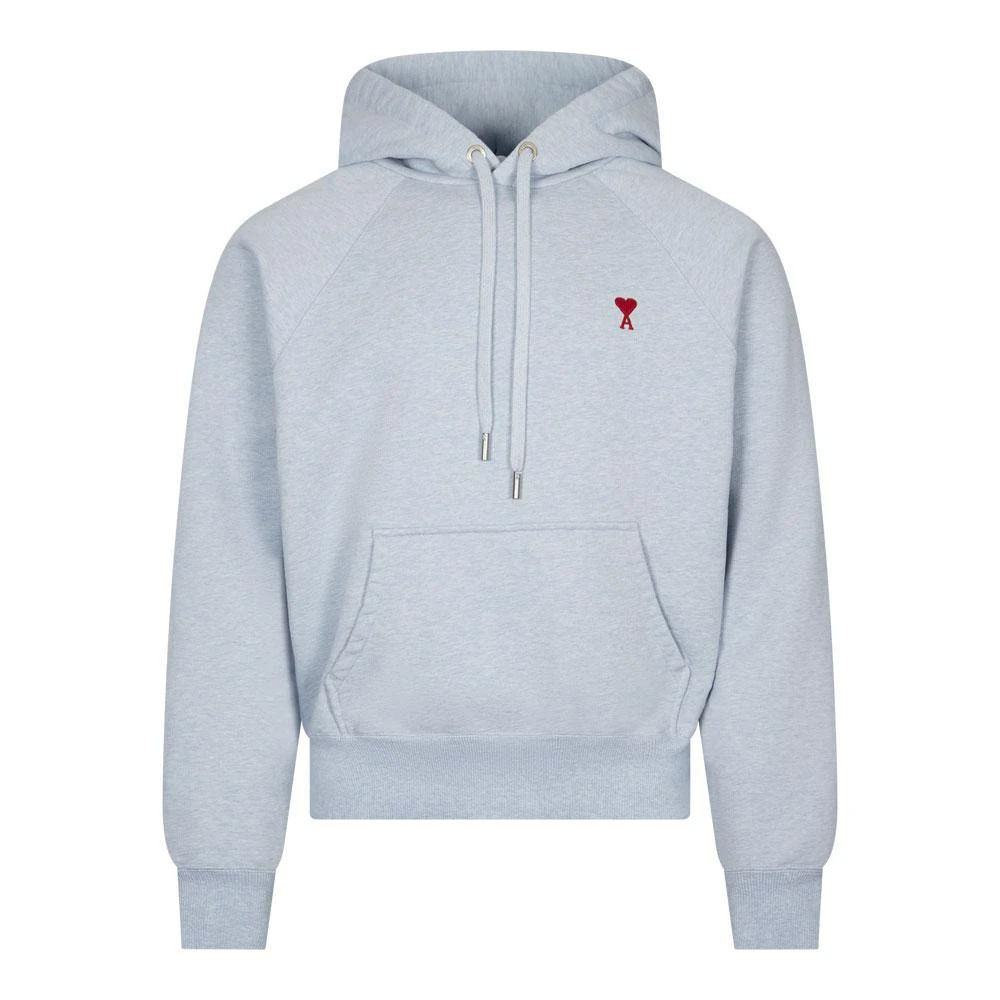 Ami Paris Ami Paris ADC Hoodie - Heather Cashmere Blue 1