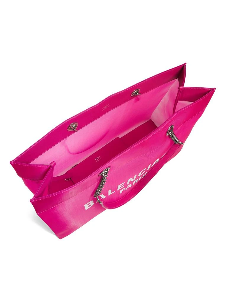 Balenciaga Large Leather
Textile Tote Bag 3