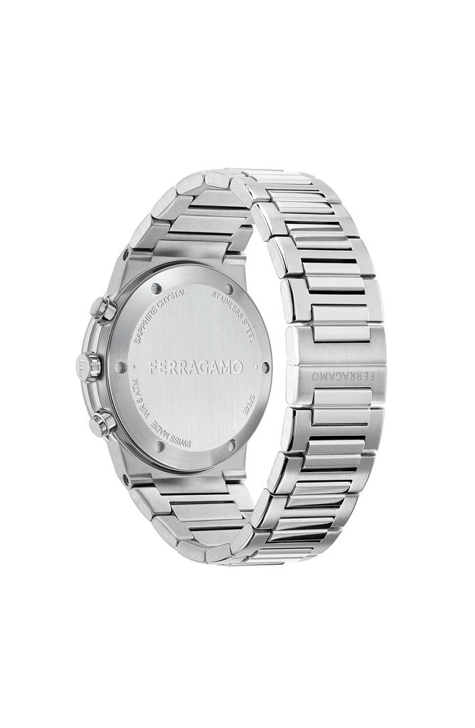 Salvatore Ferragamo Ferragamo Sapphire Chrono Bracelet Watch 3