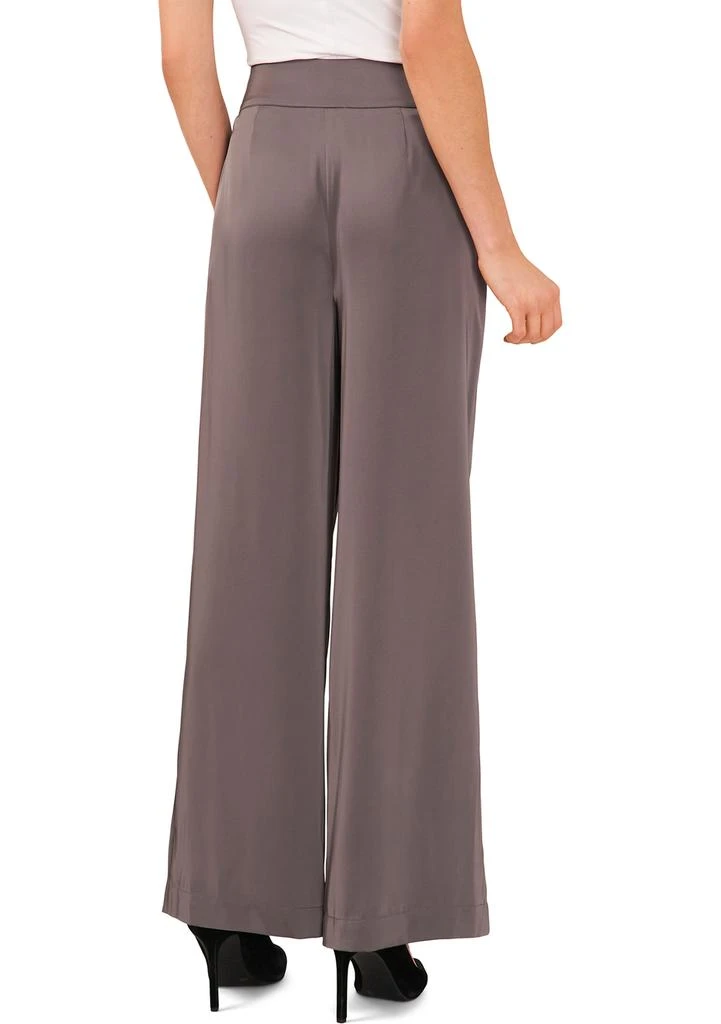 CeCe Women's Wide Leg Side Zip Pants 2